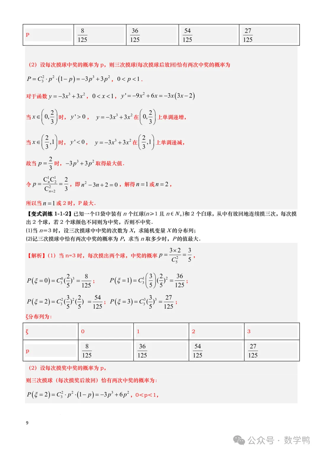 高考概率统计解答题归纳-第10张图片-四季读书网
