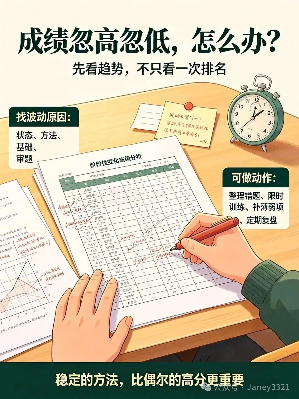 初三刚月考结束,家长焦虑了吗?成绩忽高忽低-第1张图片-四季读书网