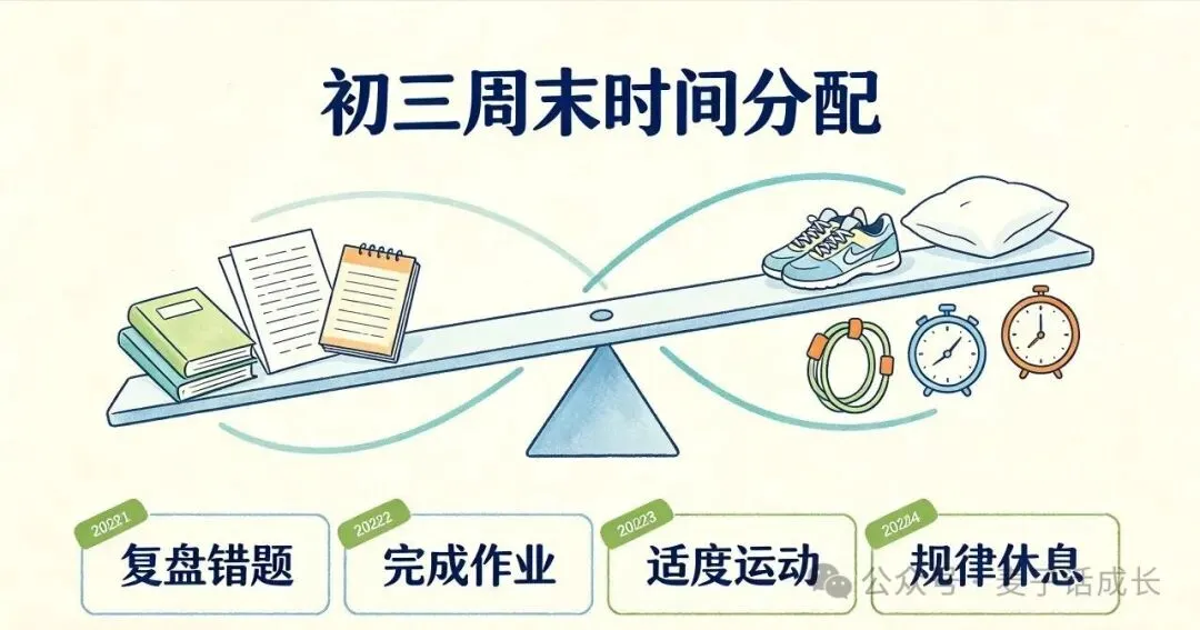 周末不是用来赶作业的,是初三孩子的“检修站”-第2张图片-四季读书网