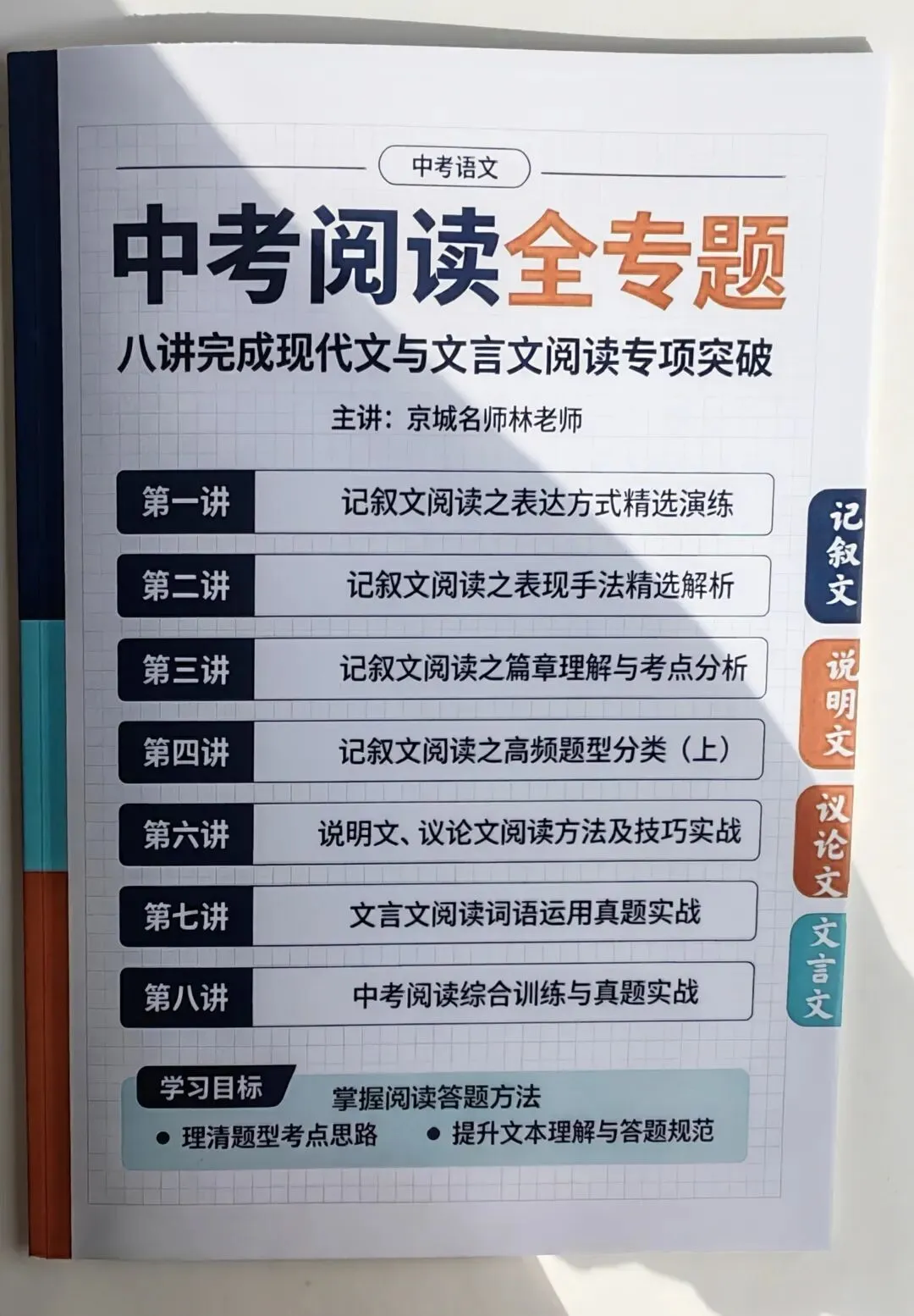 中考语文阅读全专题-第1张图片-四季读书网