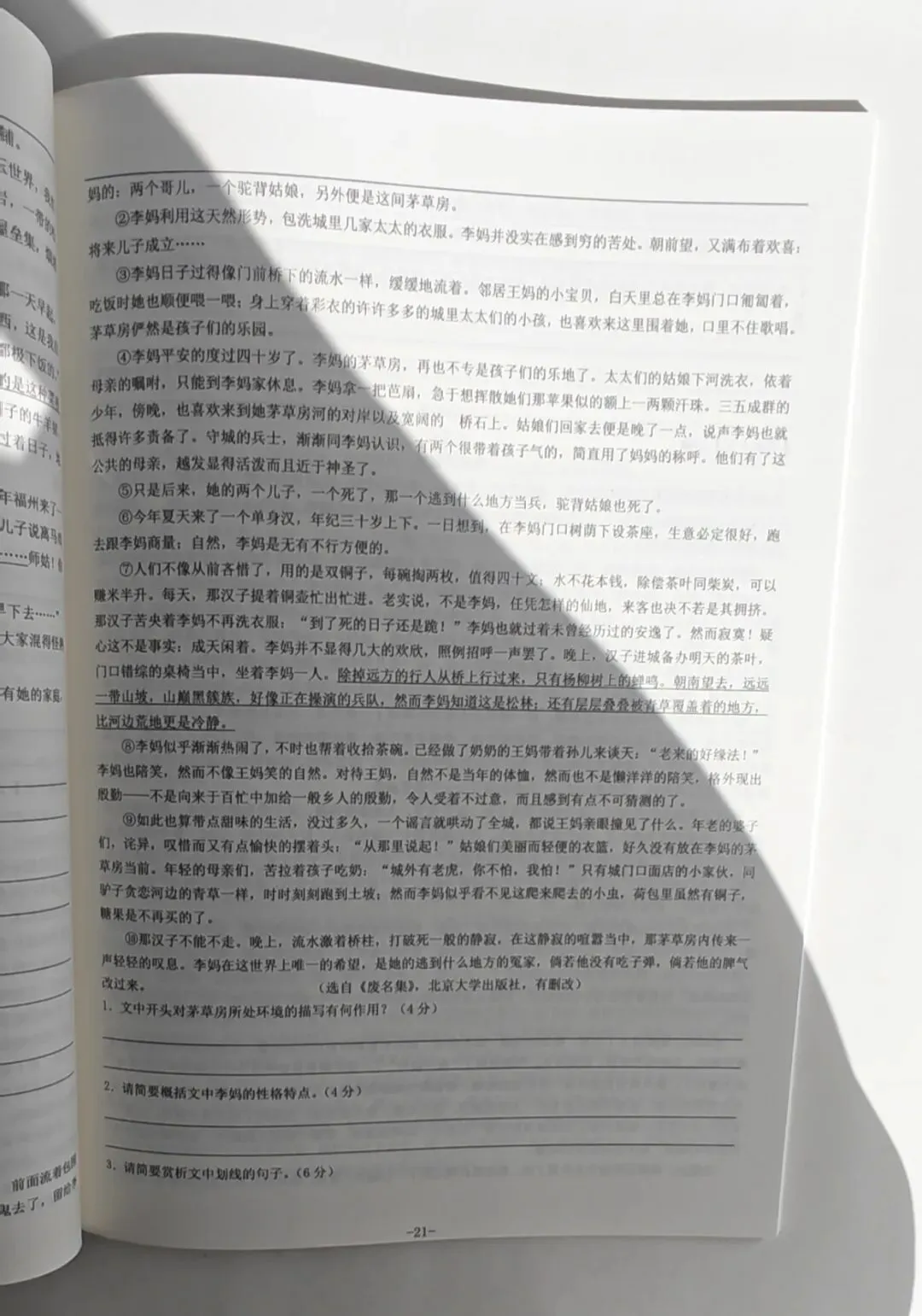 中考语文阅读全专题-第4张图片-四季读书网