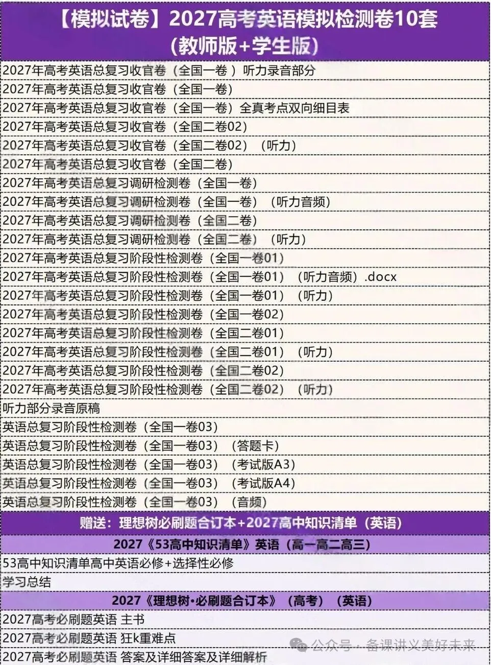 2027高考英语外研总复习讲通练透七部分-第4张图片-四季读书网
