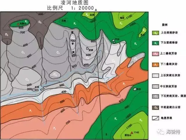 高考地理之如何看懂地质图-第19张图片-四季读书网 高考地理之如何看懂地质图-第19张图片-四季读书网