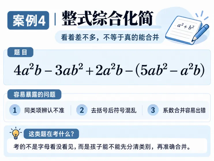 初一数学计算总出错,别只怪孩子“粗心”——有些问题现在不解决,到了高中可能更加明显-第4张图片-四季读书网