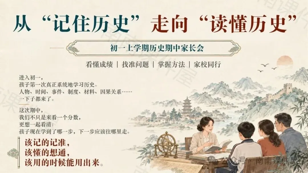 (初一期中历史)从“记住历史”走向“读懂历史”-第1张图片-四季读书网 (初一期中历史)从“记住历史”走向“读懂历史”-第1张图片-四季读书网