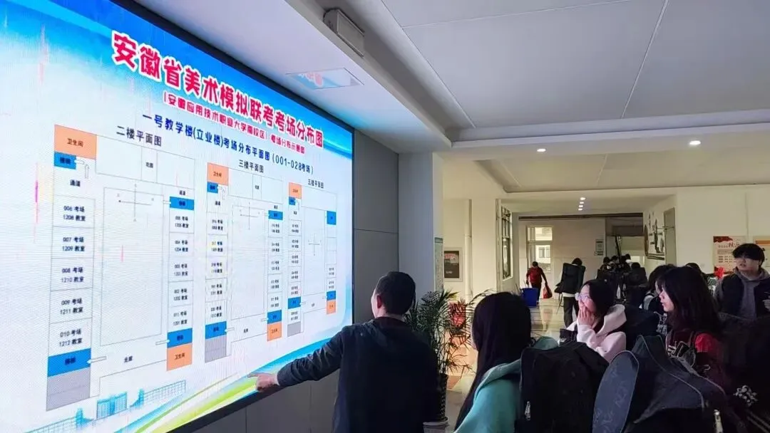 砺剑模考,逐梦丹青|我校高三美术学子赴安徽应用技术职业大学南校区参加省美术联考-第9张图片-四季读书网