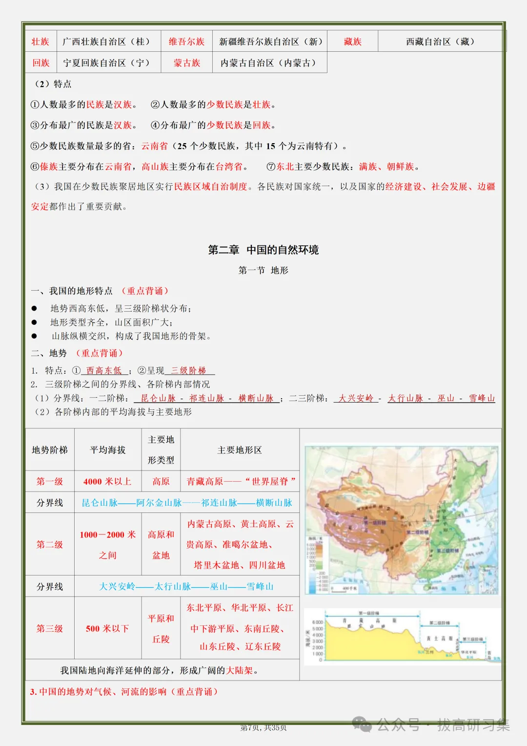 初二新版【八上地理】全册必背核心知识清单汇总,2026届有完整版可打印-第9张图片-四季读书网 初二新版【八上地理】全册必背核心知识清单汇总,2026届有完整版可打印-第9张图片-四季读书网