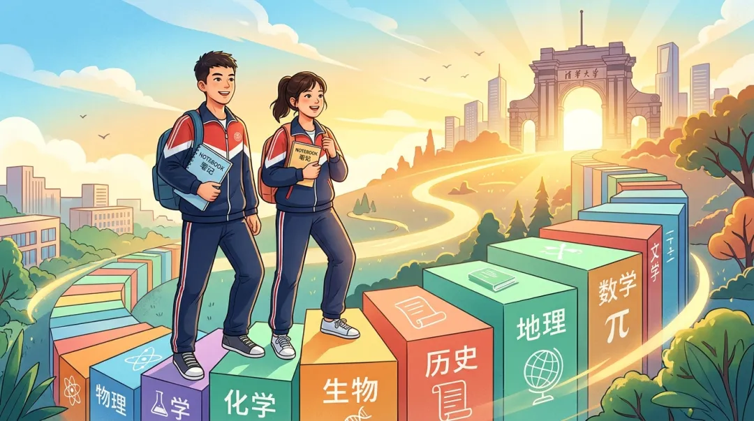 高考不仅是考分,更是选赛道!山西新高考选科全景实战:高一高二阶梯式通关全指南-第2张图片-四季读书网