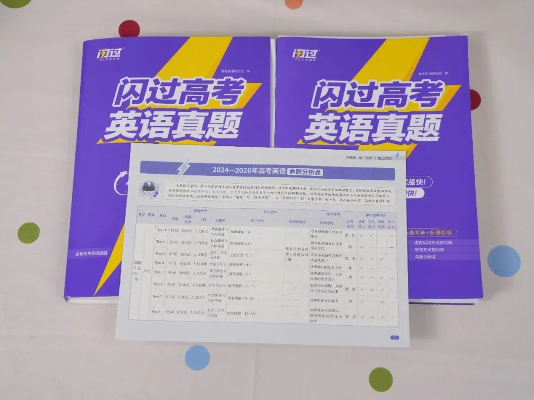 新高考地区高中生备考,一轮复习英语真题资料挑选思路与用书建议-第2张图片-四季读书网 新高考地区高中生备考,一轮复习英语真题资料挑选思路与用书建议-第2张图片-四季读书网