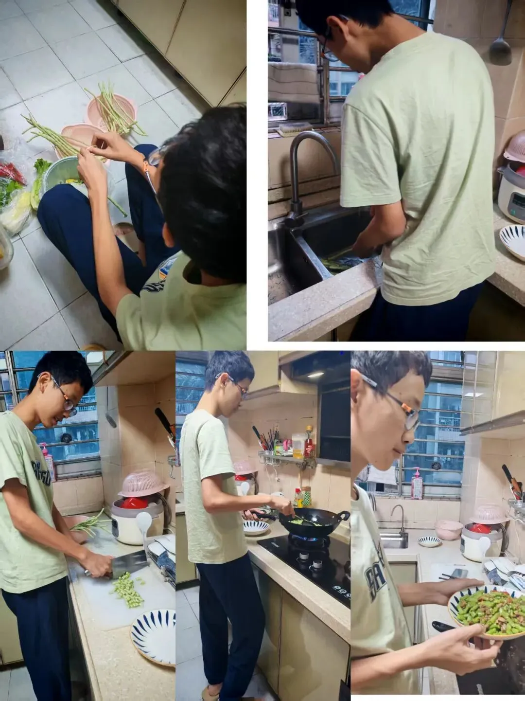 【有容教育】东城旗峰学校初三“向光成长”项目式德育成果展(第一期)——一席烟火寄温情,以食传爱敬长辈-第40张图片-四季读书网