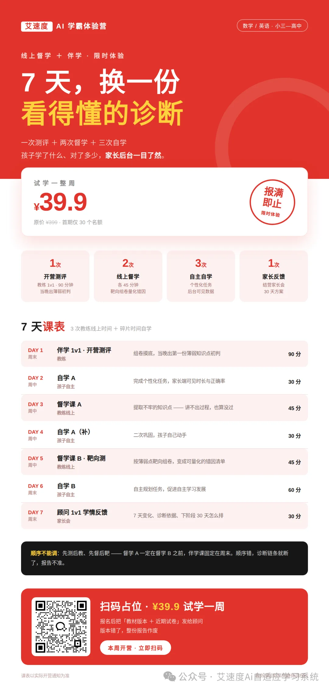 一个初三男孩的 7 天:从＂函数图像讲不出过程＂到错题清单清零.-第2张图片-四季读书网