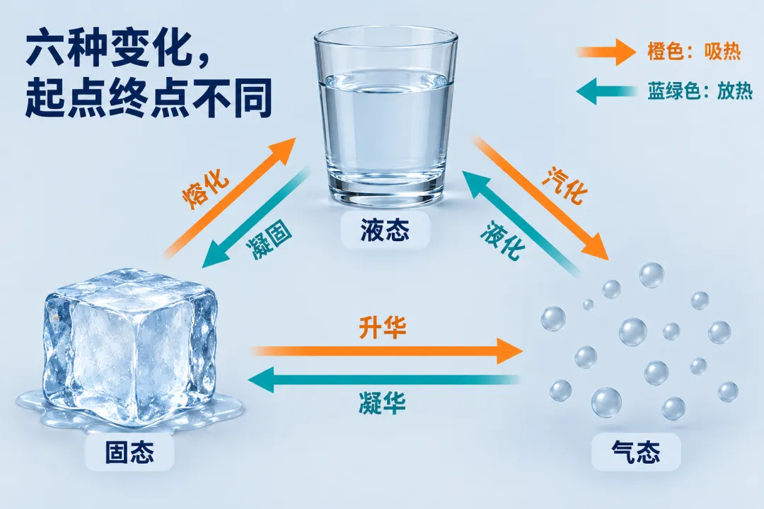 初二物理|物态变化小结12题:吸热和放热逐题核准-第1张图片-四季读书网 初二物理|物态变化小结12题:吸热和放热逐题核准-第1张图片-四季读书网