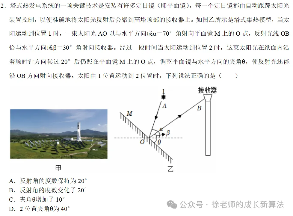 初二物理期中复习(光的反射思维导图,光的反射角度计算)-第5张图片-四季读书网