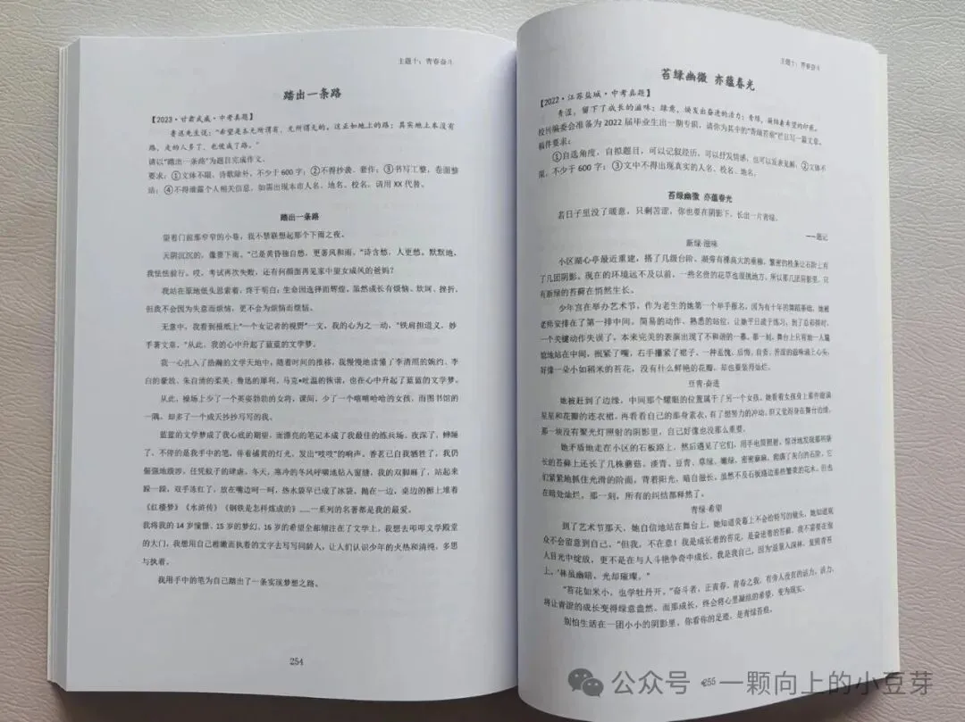 《2027中考作文满分范文300篇》收录300篇考场高分范文,全部是真题+模考题范文,12个话题分类,常考话题全覆盖-第15张图片-四季读书网 《2027中考作文满分范文300篇》收录300篇考场高分范文,全部是真题+模考题范文,12个话题分类,常考话题全覆盖-第15张图片-四季读书网