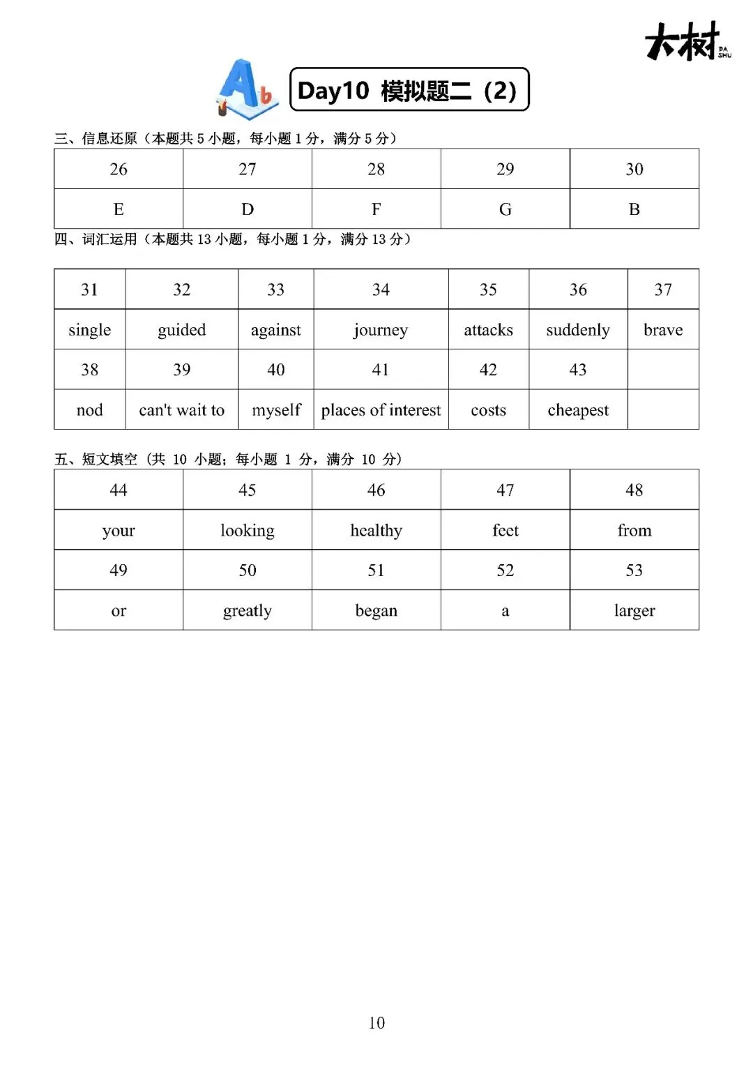 【初二 期中攻略】DAY10 物理+英语-第9张图片-四季读书网