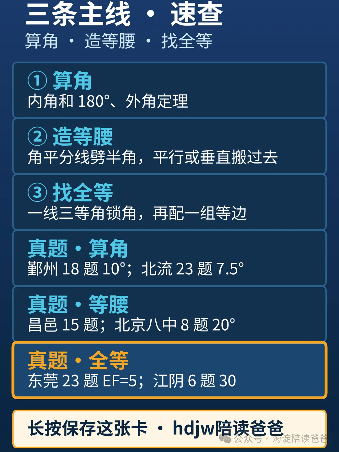 初二上期中考前复盘:三条主线,把三角形题一次串完-第5张图片-四季读书网