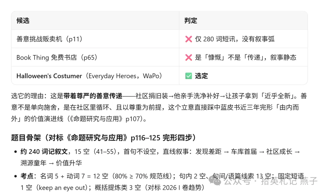 从经历开始的思考.高考路上的求索之完形填空原创命题 「带着尊严的善意传递」.一件旧衣,可以裹住一个孩子的整个童年-第1张图片-四季读书网