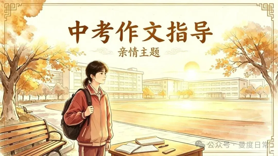 中考作文|“亲情”主题|写作指导+范文-第1张图片-四季读书网