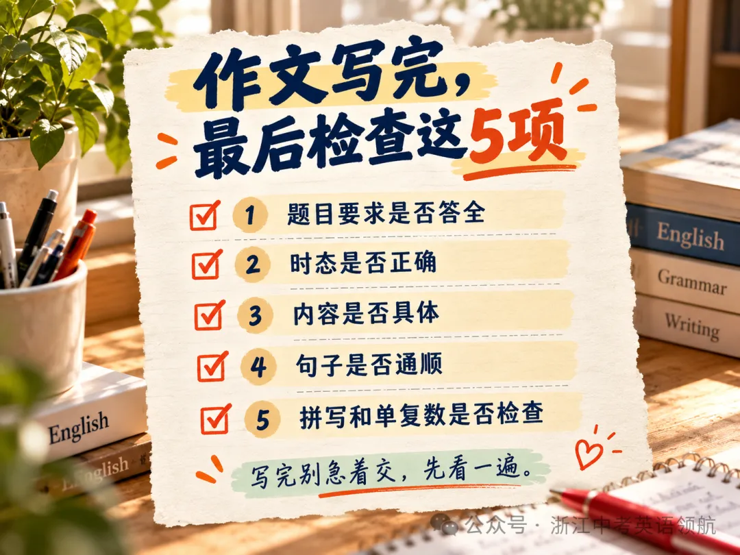 杭州初三英语期中作文:4类话题提前准备-第3张图片-四季读书网