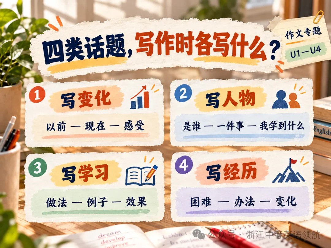 杭州初三英语期中作文:4类话题提前准备-第2张图片-四季读书网 杭州初三英语期中作文:4类话题提前准备-第2张图片-四季读书网