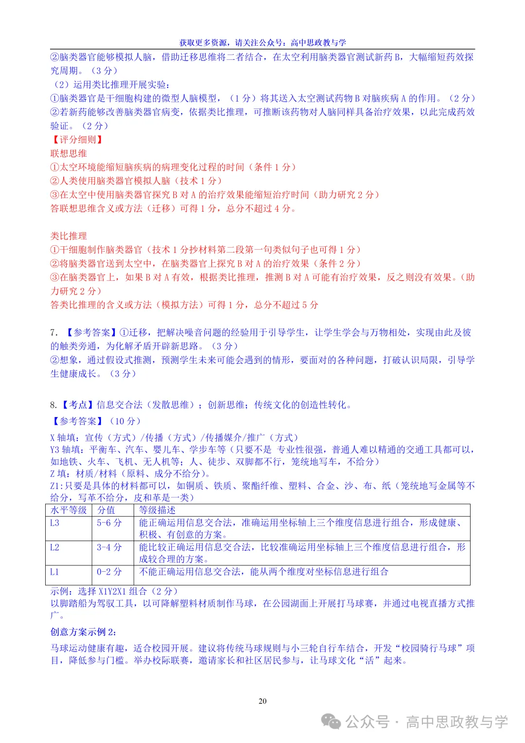 高考政治真题分类汇编(2022-2026年)(7本书22个专题按单元分类)-第85张图片-四季读书网