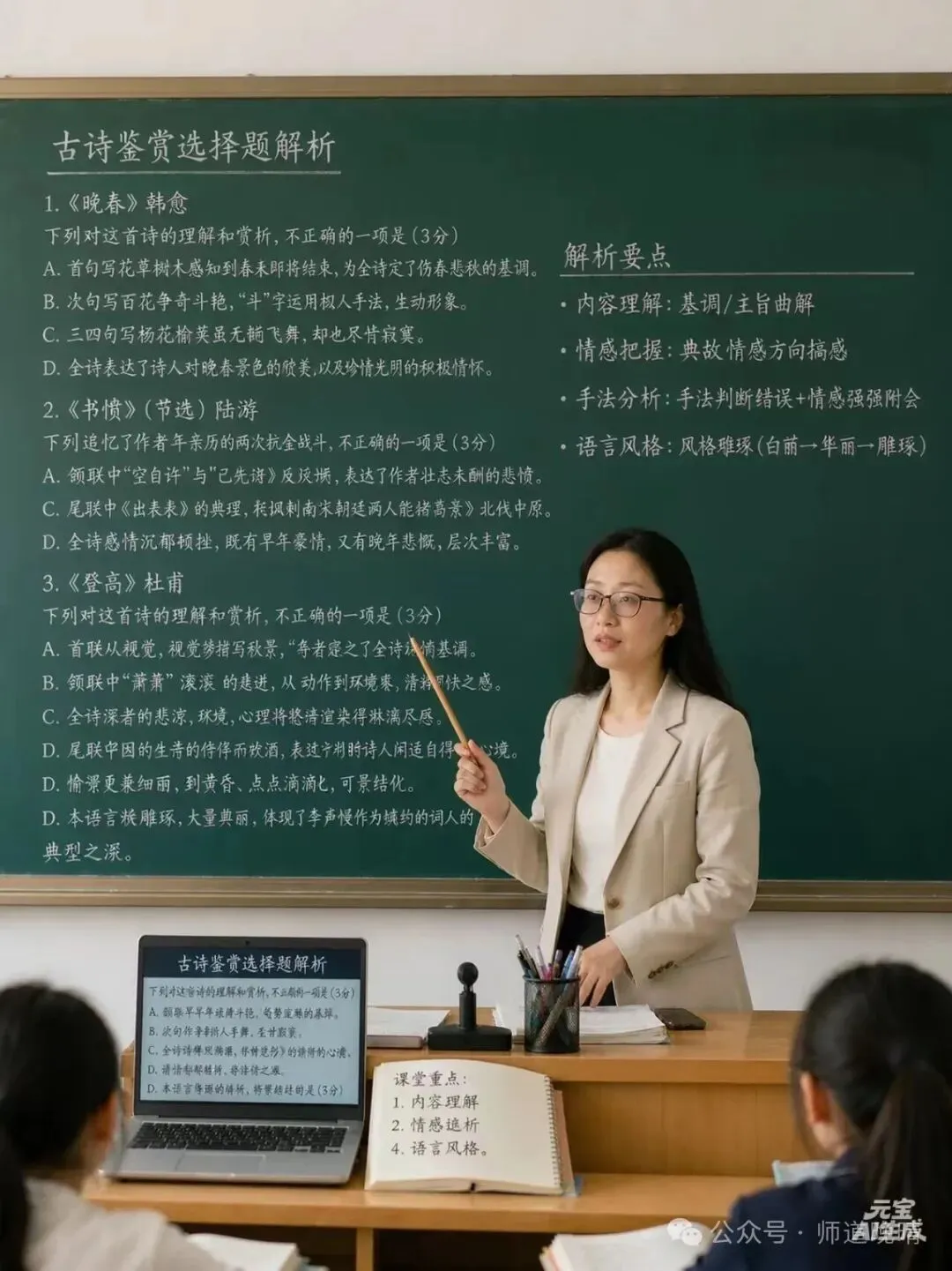 高考语文考点全覆盖(九)古诗鉴赏选择题常见设错点四类 (全国通用)-第1张图片-四季读书网 高考语文考点全覆盖(九)古诗鉴赏选择题常见设错点四类 (全国通用)-第1张图片-四季读书网
