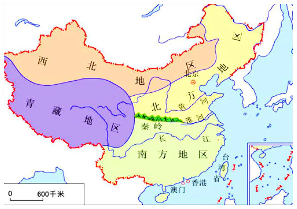 高考地理:秦岭淮河一线-第2张图片-四季读书网