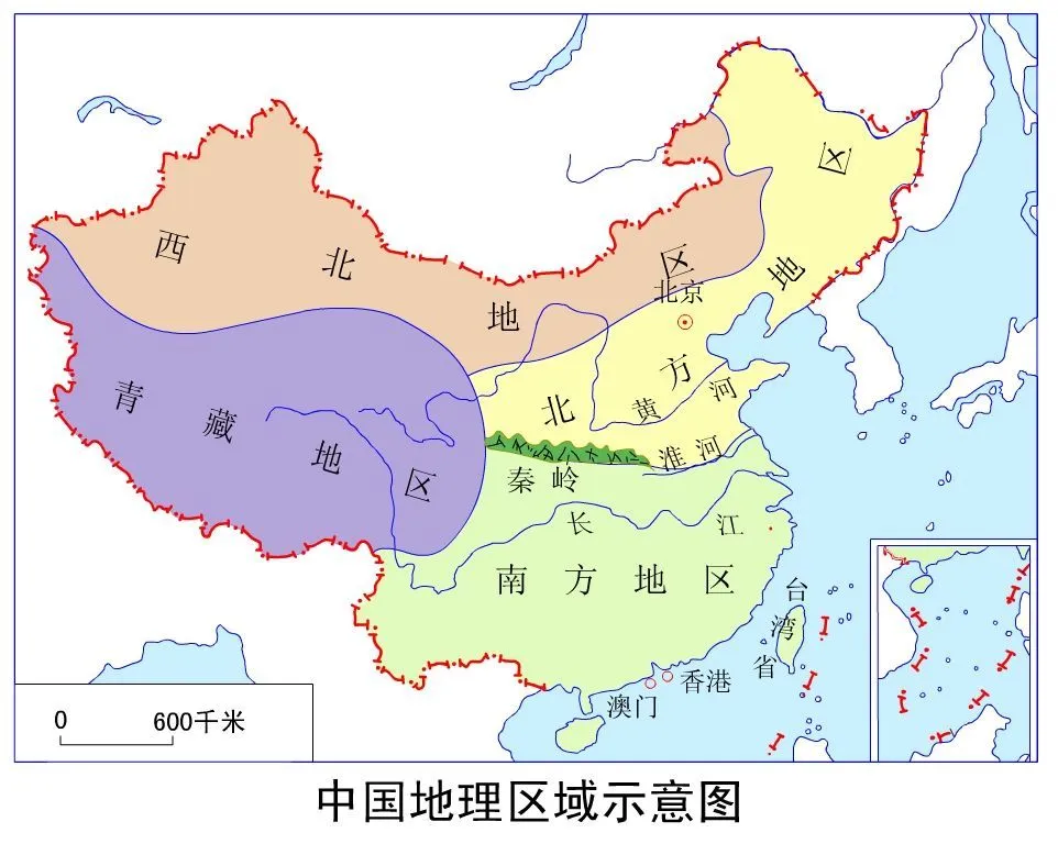 高考地理:秦岭淮河一线-第6张图片-四季读书网