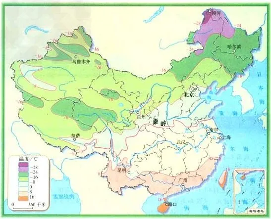 高考地理:秦岭淮河一线-第12张图片-四季读书网