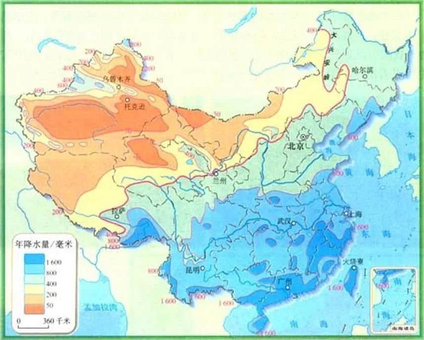 高考地理:秦岭淮河一线-第13张图片-四季读书网