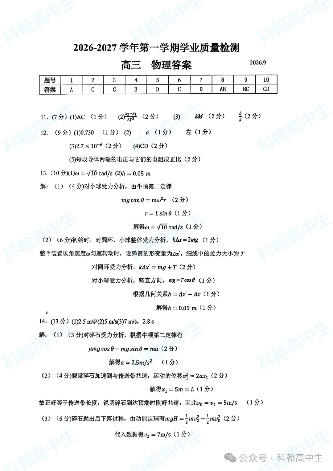 9科齐全!2027届罗湖区高三9月第一次模拟考试卷+答案!-第48张图片-四季读书网 9科齐全!2027届罗湖区高三9月第一次模拟考试卷+答案!-第48张图片-四季读书网
