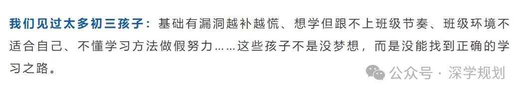 家长注意!孩子初三跟不上!达不到公办高中该怎么办?-第4张图片-四季读书网 家长注意!孩子初三跟不上!达不到公办高中该怎么办?-第4张图片-四季读书网