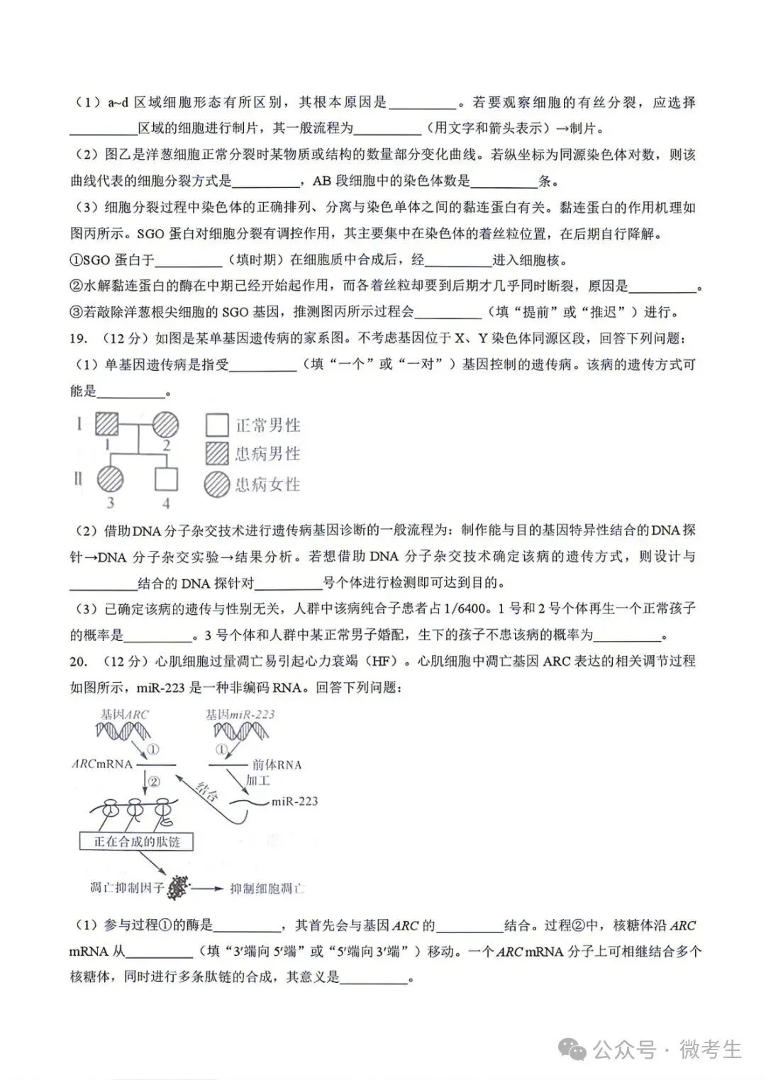 天壹名校联盟高三10月质量检测全科试卷与答案-第40张图片-四季读书网 天壹名校联盟高三10月质量检测全科试卷与答案-第40张图片-四季读书网