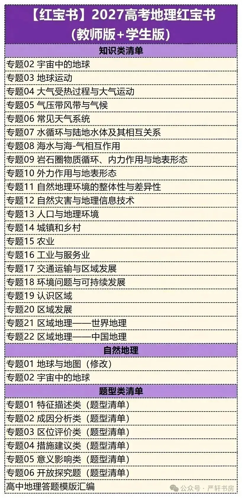 2027高考地理总复习讲通练透七部分-第8张图片-四季读书网