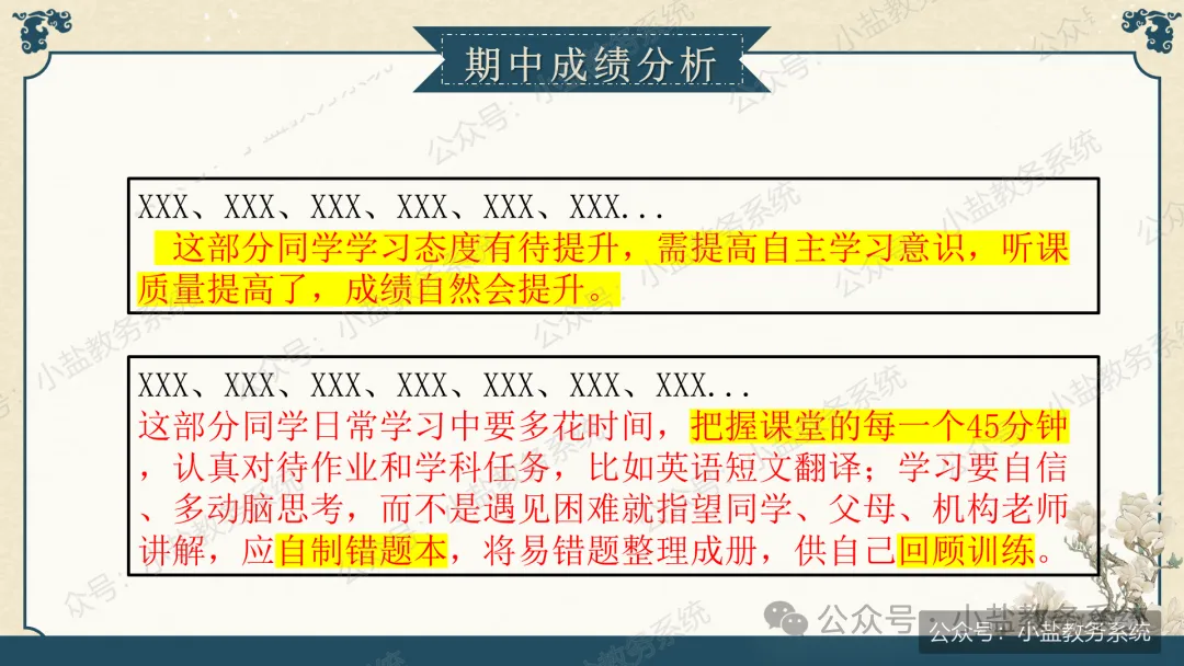 初三老师这样讲期中家长会,家长听完直呼清醒:初三已至,同心共赴【69页PPT】-第23张图片-四季读书网