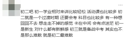 初一、初二、初三,哪一年难熬?看看孩子们怎么说?-第11张图片-四季读书网