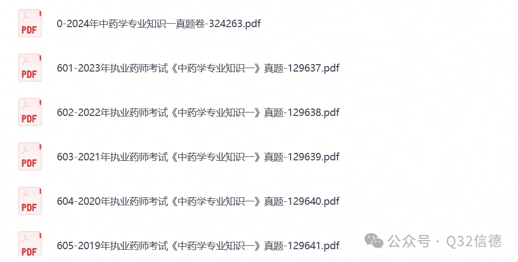 执业药师(中药学)考试历年真题试卷(2015-2025年)及答案解析PDF电子版-第5张图片-四季读书网 执业药师(中药学)考试历年真题试卷(2015-2025年)及答案解析PDF电子版-第5张图片-四季读书网