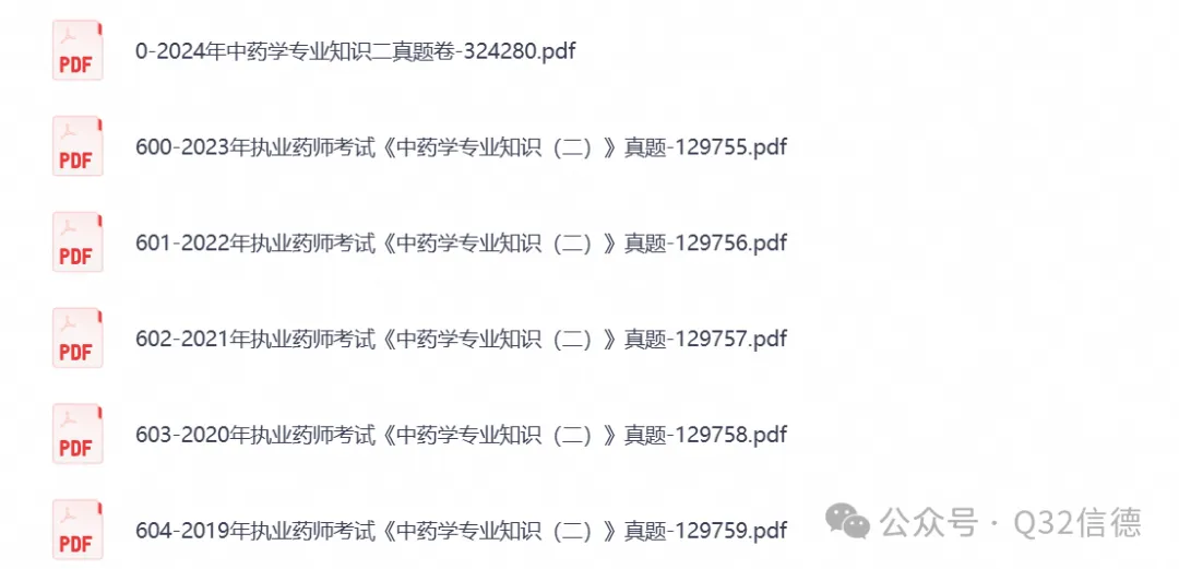 执业药师(中药学)考试历年真题试卷(2015-2025年)及答案解析PDF电子版-第6张图片-四季读书网 执业药师(中药学)考试历年真题试卷(2015-2025年)及答案解析PDF电子版-第6张图片-四季读书网