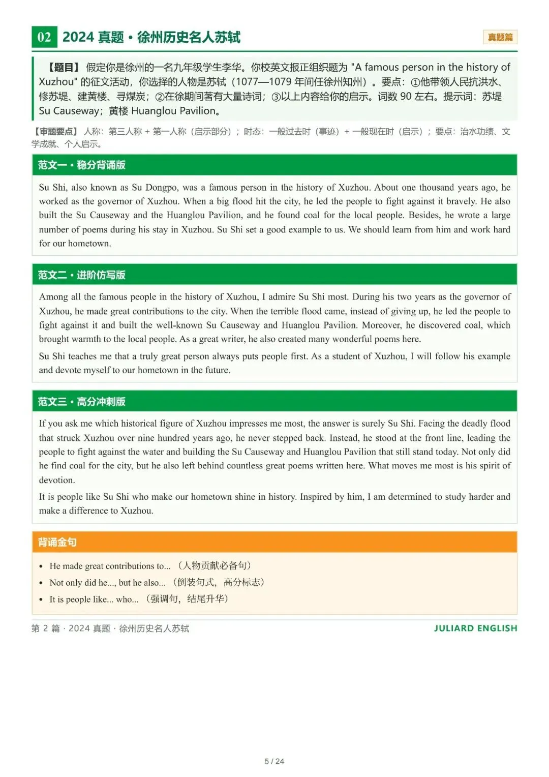 免费下载 | 徐州中考英语作文,考前背这60篇就够了!中考生家长速存!-第6张图片-四季读书网 免费下载 | 徐州中考英语作文,考前背这60篇就够了!中考生家长速存!-第6张图片-四季读书网