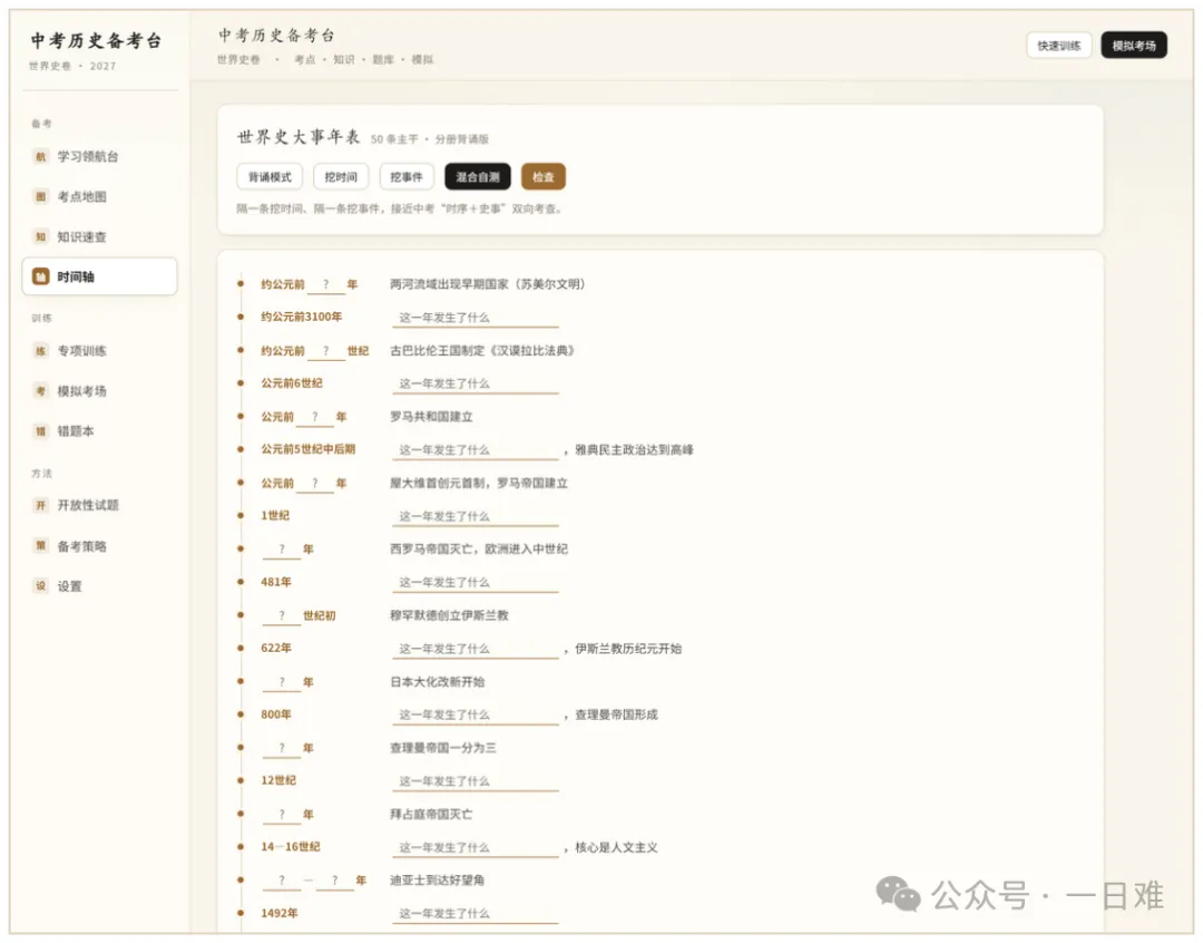 【教学重磅】中考历史教学备考复习助手系统-教学工具—课标+考点+知识+真题+模拟+纠错-第6张图片-四季读书网
