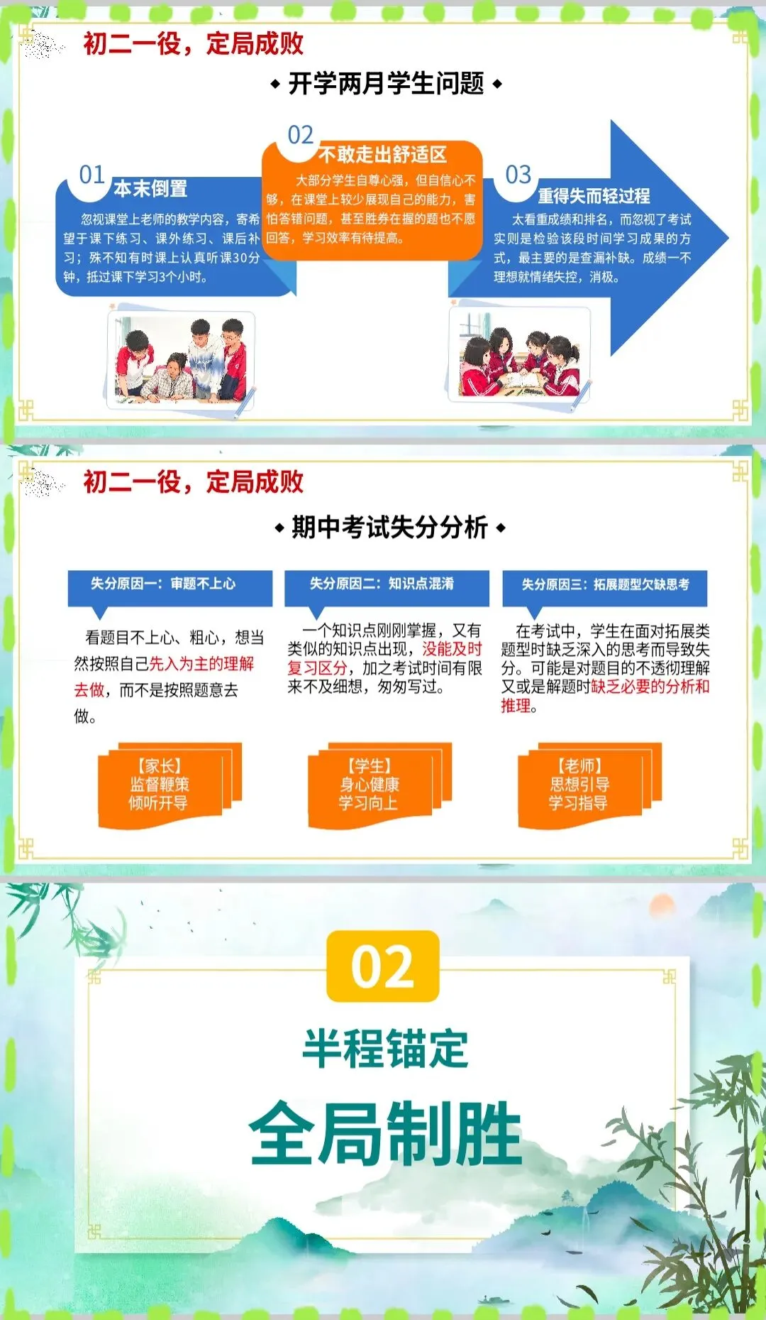 初二期中家长会~讲这些家长直呼没白来-第4张图片-四季读书网