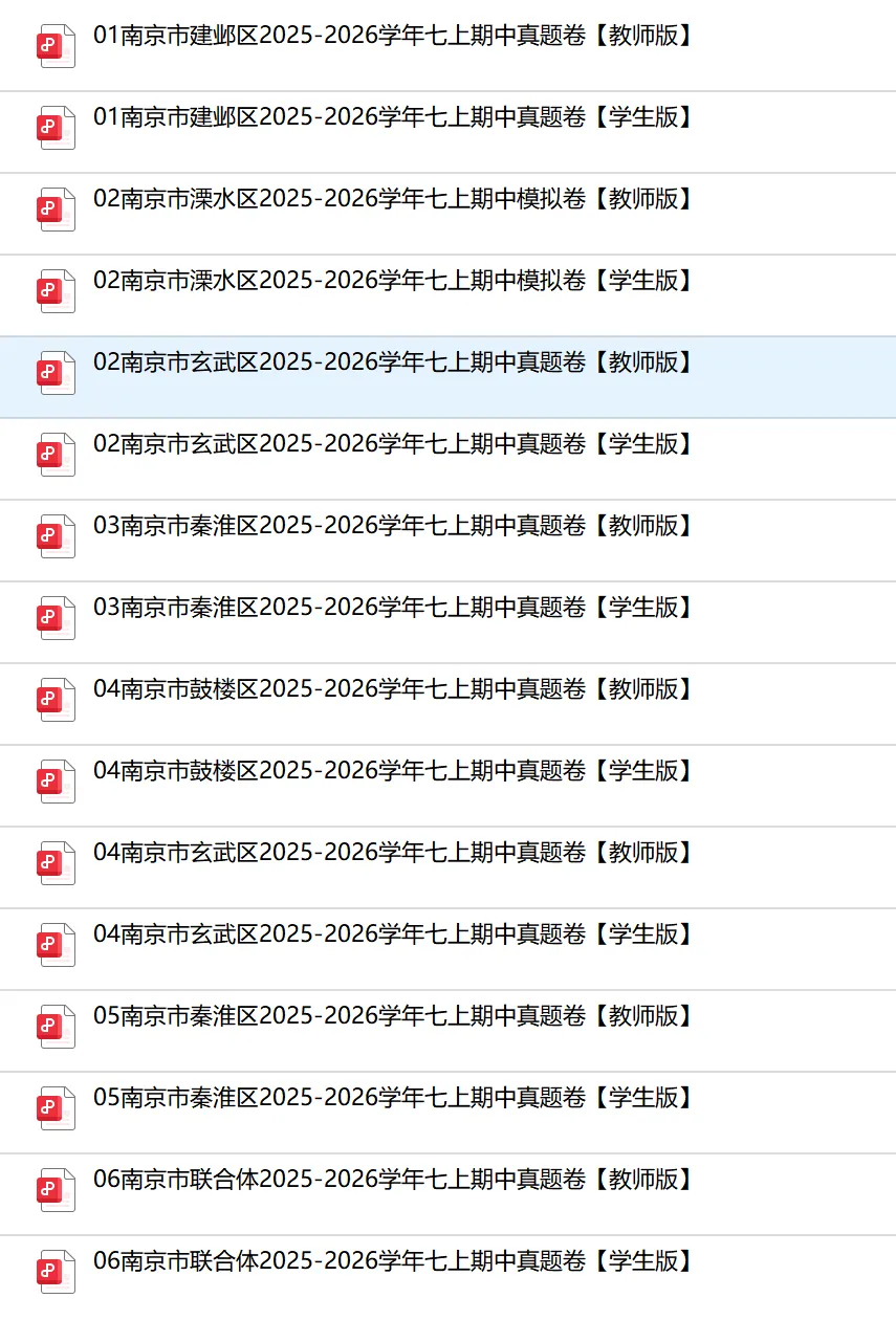 【免费领取】72份七上期中真题卷-第3张图片-四季读书网 【免费领取】72份七上期中真题卷-第3张图片-四季读书网
