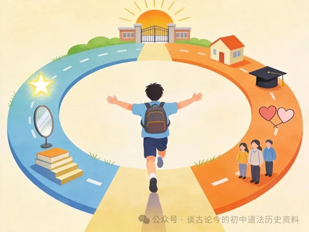 初一上道法期中考试不迷茫---易错易混点全梳理-第1张图片-四季读书网