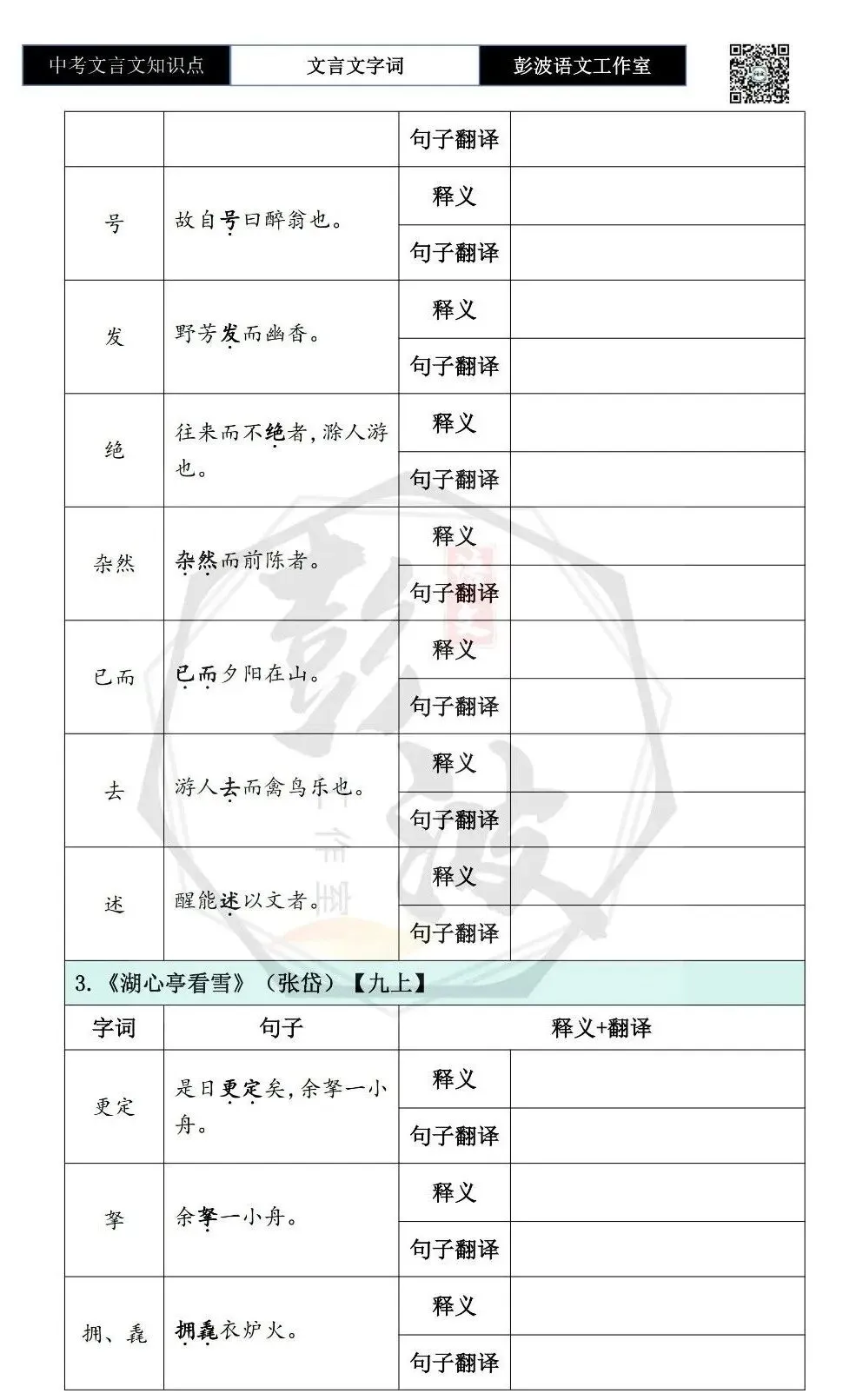 【中考文言文专项】07重点实词-九年级上自测(2元)-第14张图片-四季读书网 【中考文言文专项】07重点实词-九年级上自测(2元)-第14张图片-四季读书网