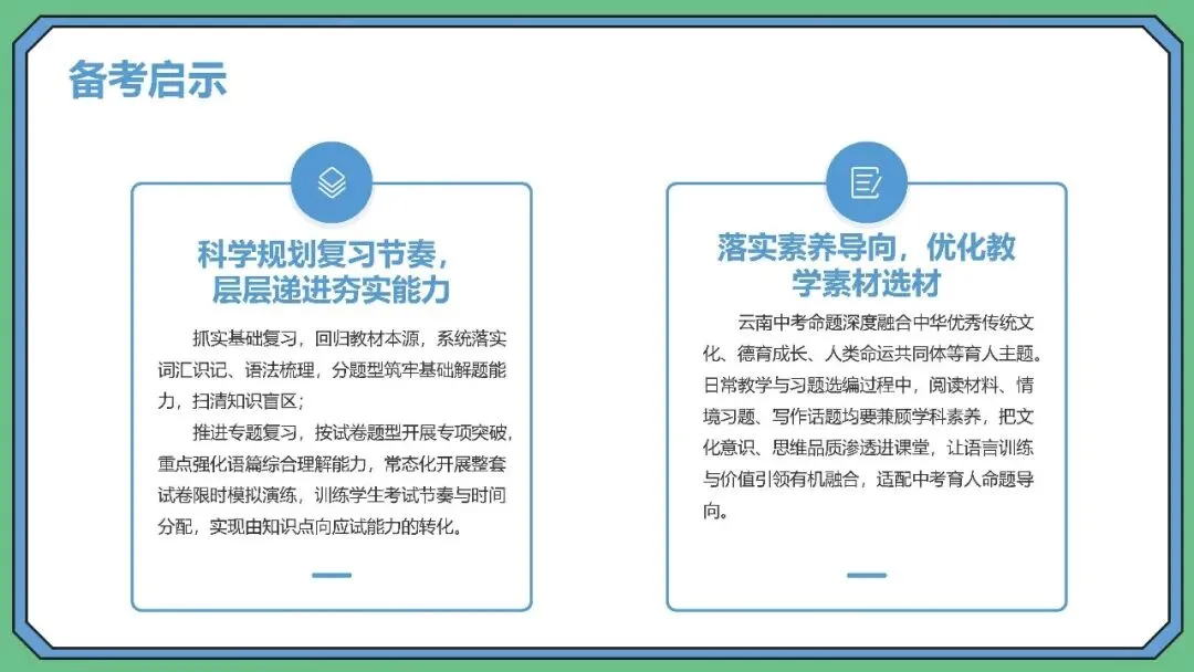 从2026云南省中考英语看备考教学与复习-第40张图片-四季读书网