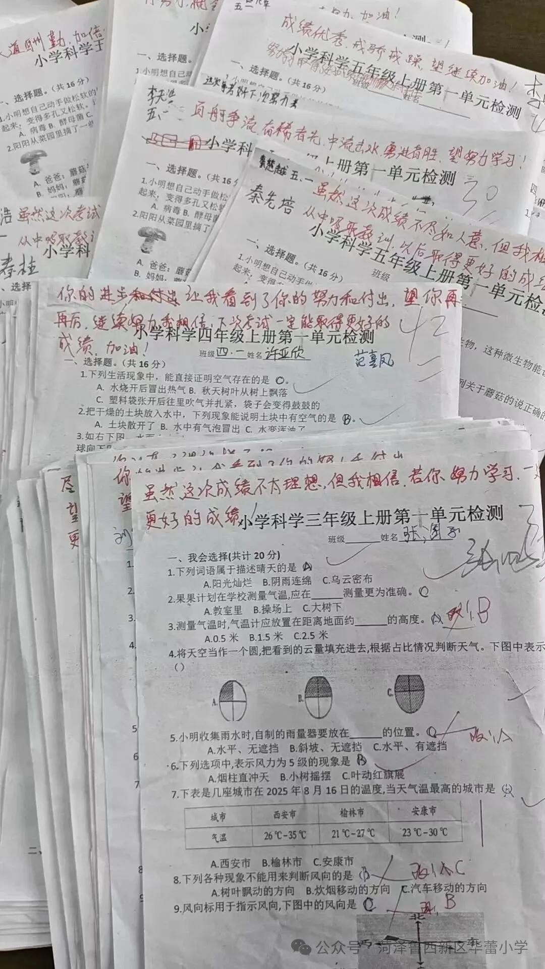 试卷上的专属勋章——华蕾小学精细化批改-第31张图片-四季读书网 试卷上的专属勋章——华蕾小学精细化批改-第31张图片-四季读书网