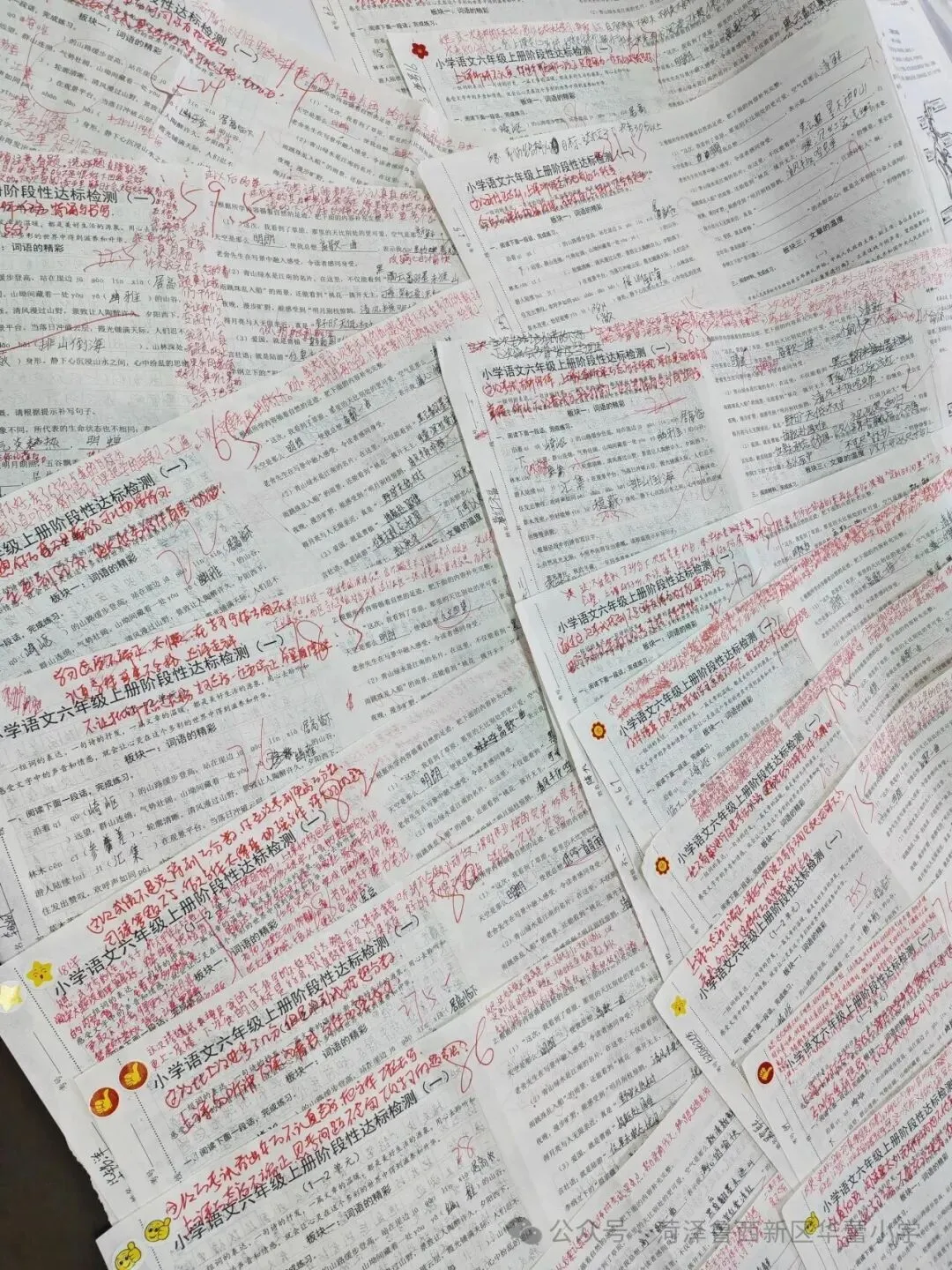 试卷上的专属勋章——华蕾小学精细化批改-第48张图片-四季读书网 试卷上的专属勋章——华蕾小学精细化批改-第48张图片-四季读书网