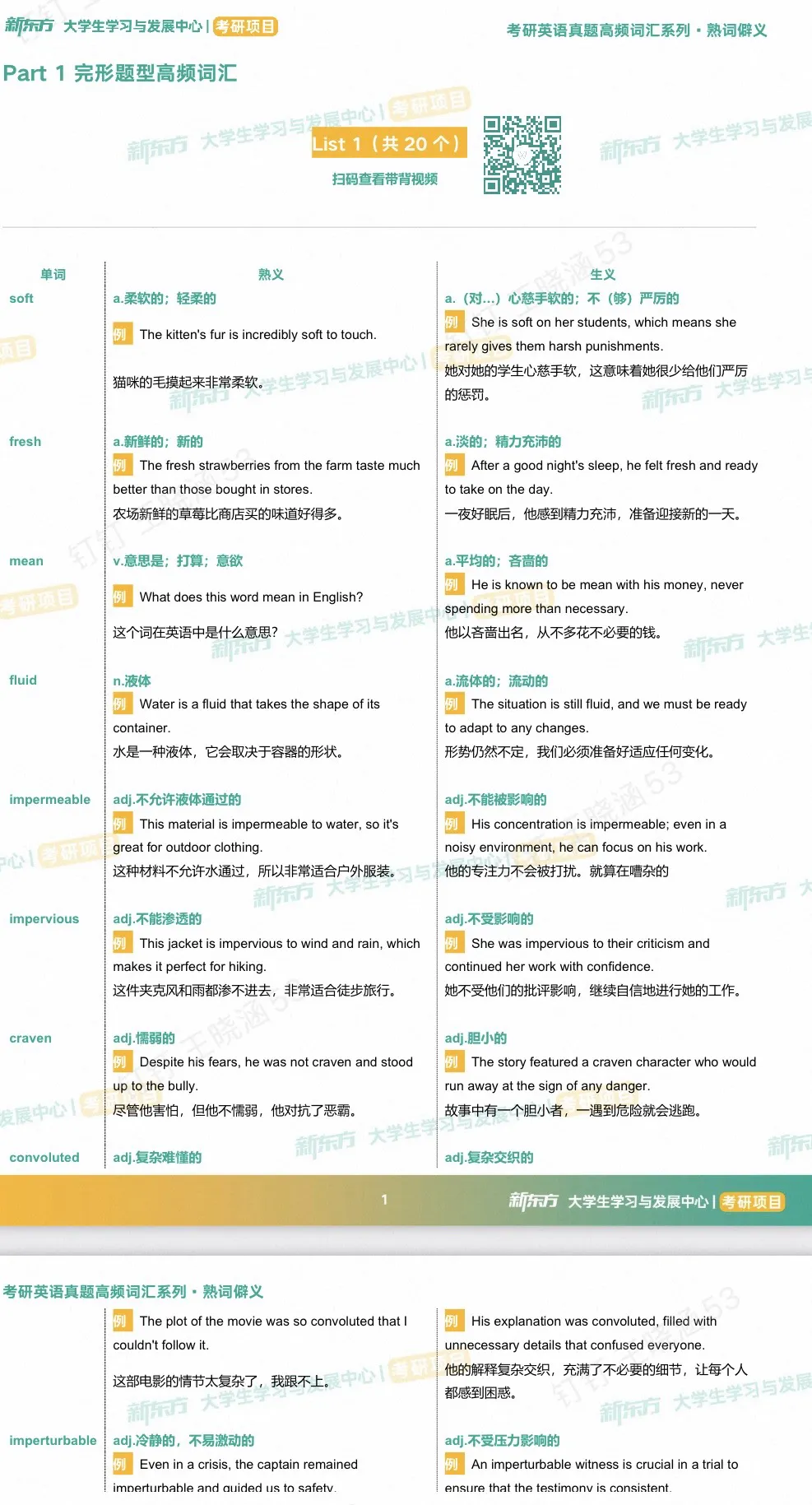 考研英语一/二真题熟词僻义,阅读必考点整理!-第2张图片-四季读书网