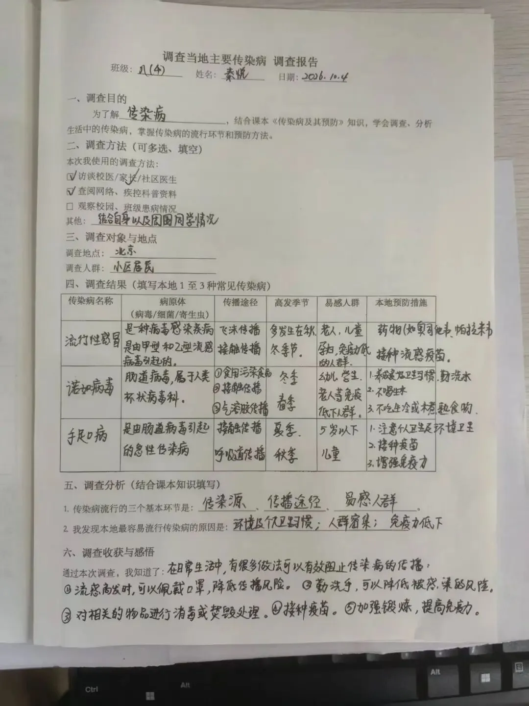 把山河当作课本——初一初二的国庆作业,长这样-第31张图片-四季读书网