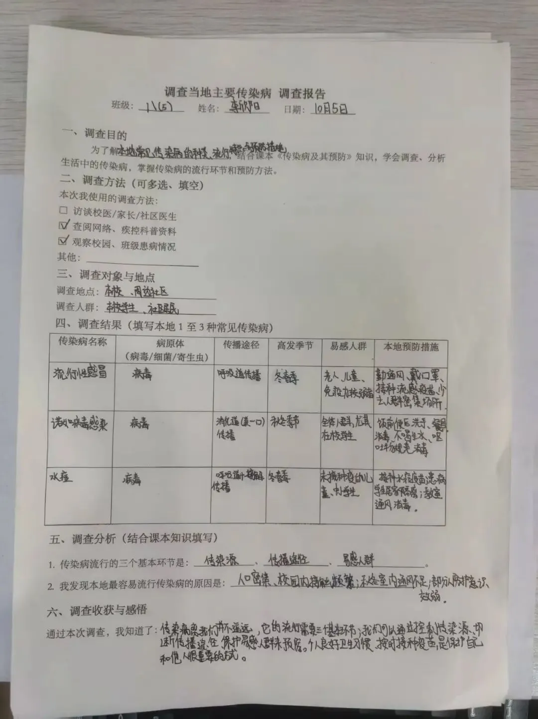 把山河当作课本——初一初二的国庆作业,长这样-第32张图片-四季读书网